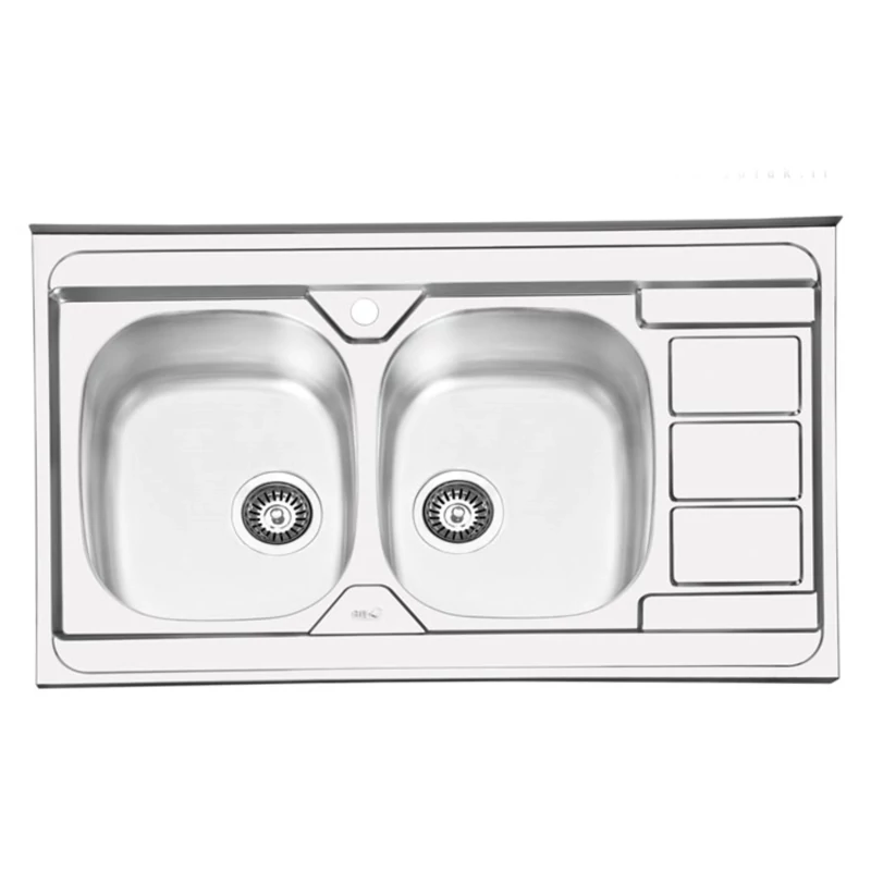 سینک ظرفشویی ایلیا استیل مدل 1051 فانتزی (پس کرایه)