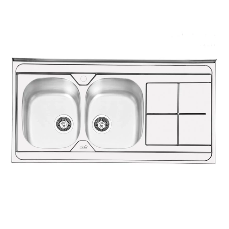 سینک ظرفشویی ایلیا استیل مدل 1041 فانتزی (پس کرایه)