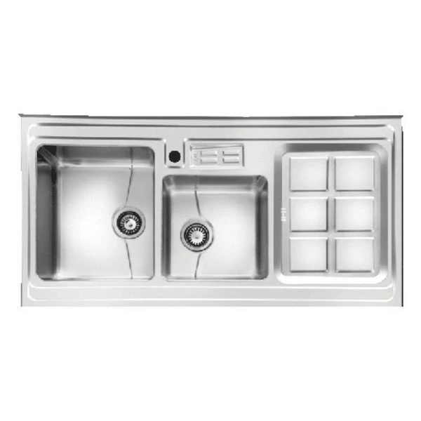 سینک ظرفشویی اخوان مدل 320s روکار (پس کرایه)