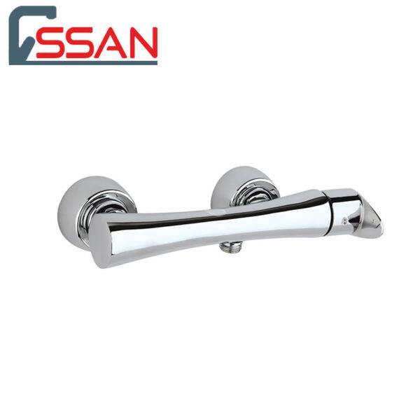 شیر توالت مدل آتیس کروم راسان