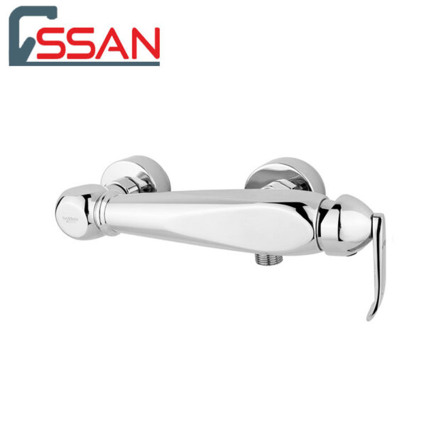شیر توالت مدل آلیس کروم راسان