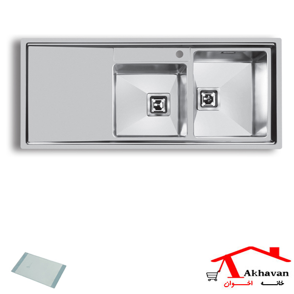 سینک ظرفشویی توکار کد 600S اخوان