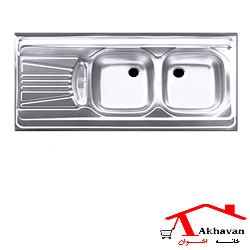 سینک ظرفشویی روکار کد 103 اخوان