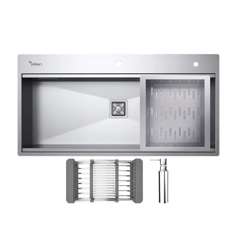 سینک ظرفشویی توکار دست ساز 40105s01 میلان برنز (پس کرایه)