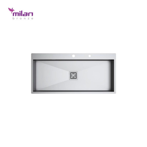 سینک ظرفشویی توکار دست ساز 40105 میلان برنز (پس کرایه )