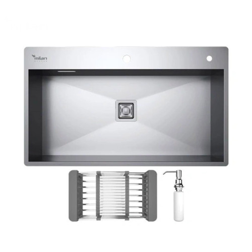 سینک ظرفشویی توکار دست ساز 4090s01 میلان برنز ( پس کرایه)