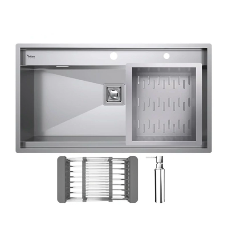 سینک ظرفشویی توکار دست ساز 4090s02 میلان برنز ( پس کرایه )