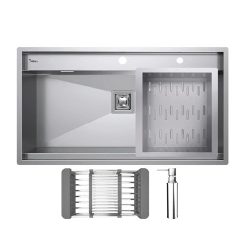 سینک ظرفشویی توکار دست ساز 4090s02 میلان برنز ( پس کرایه )